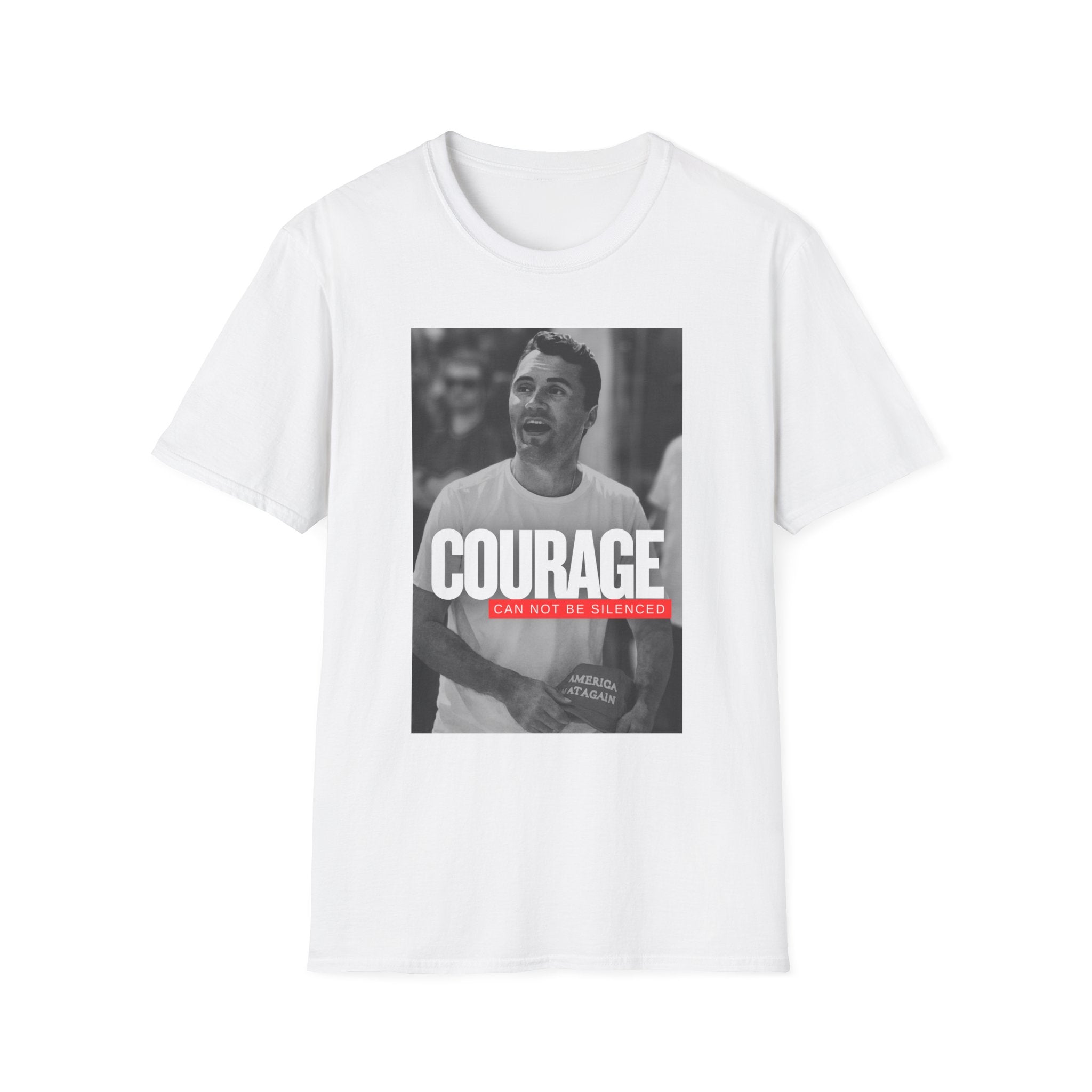 Charlie Kirk - Courage Can Not Be Silenced Unisex