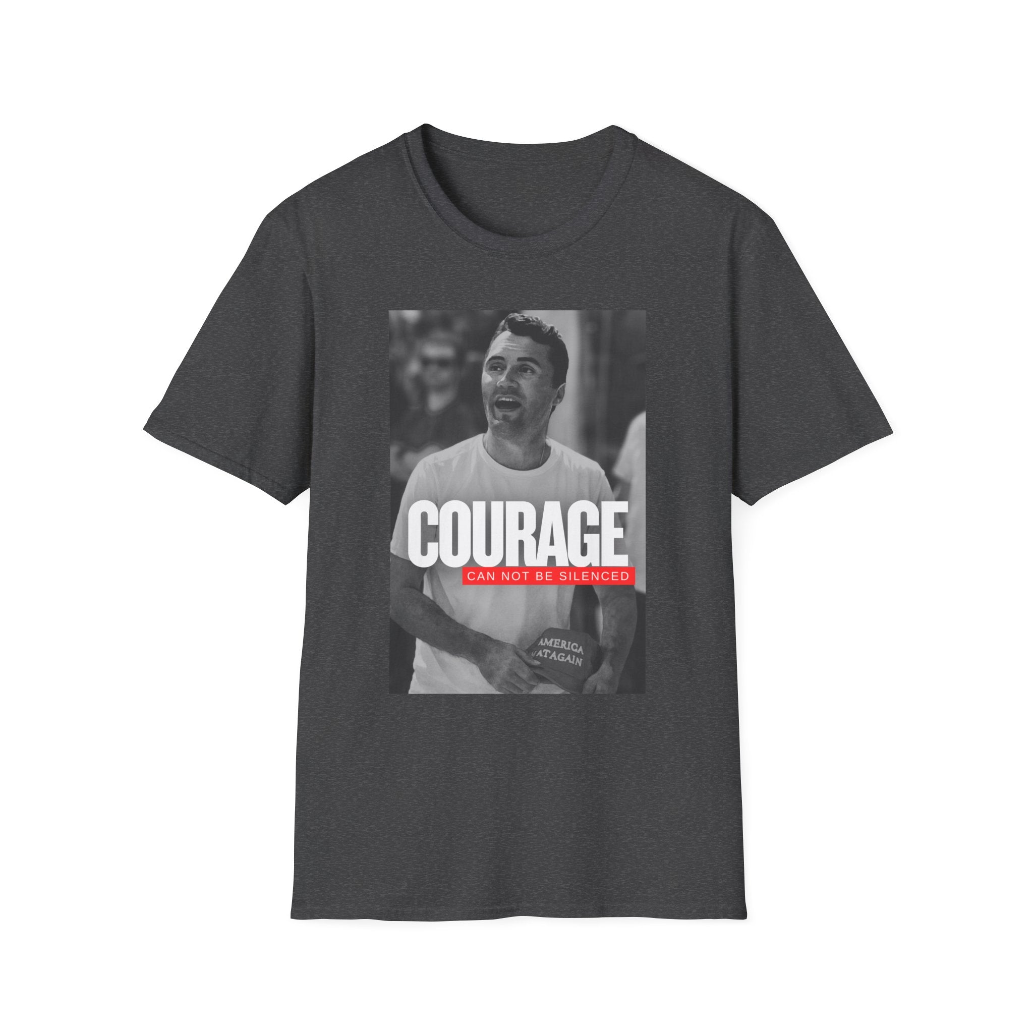 Charlie Kirk - Courage Can Not Be Silenced Unisex