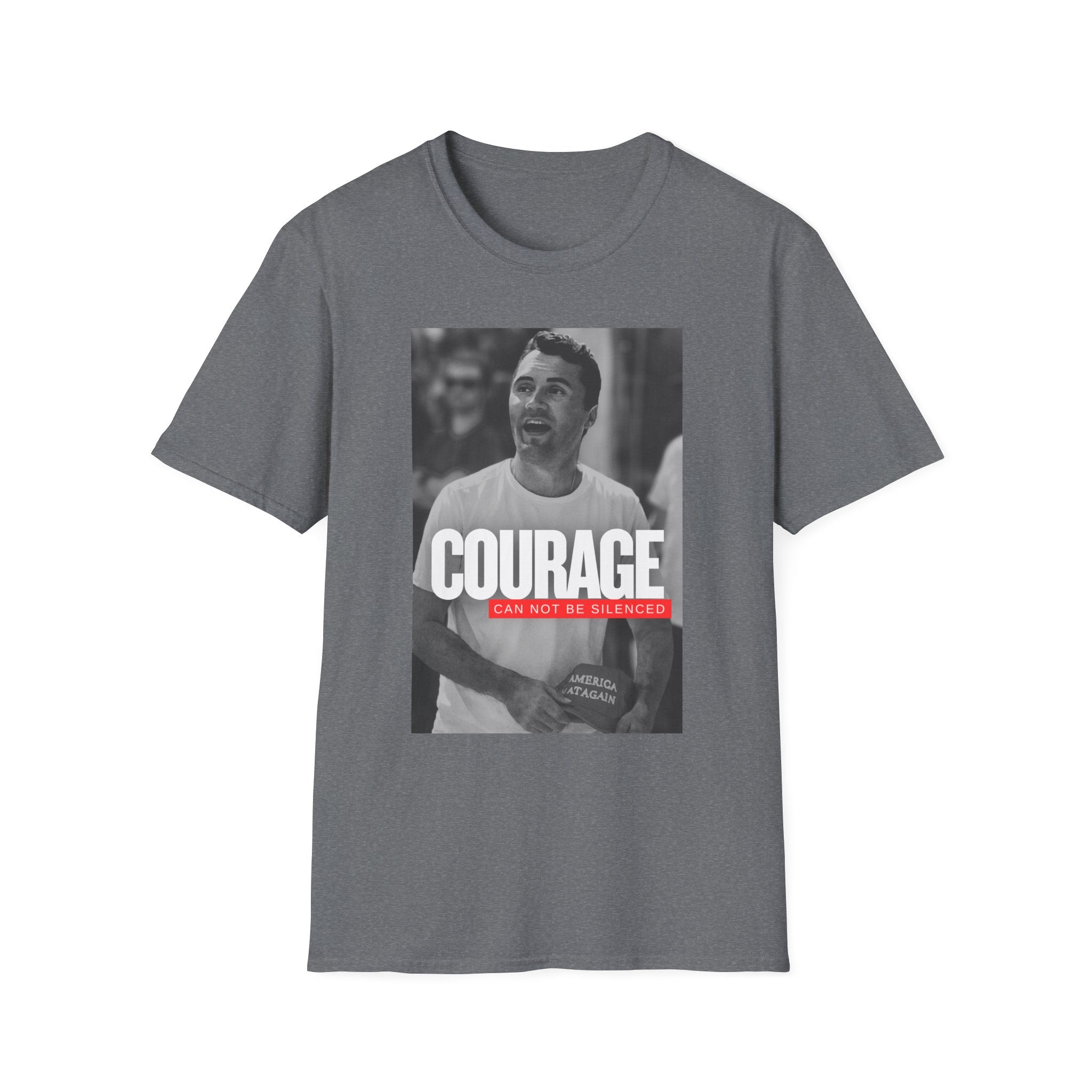Charlie Kirk - Courage Can Not Be Silenced Unisex