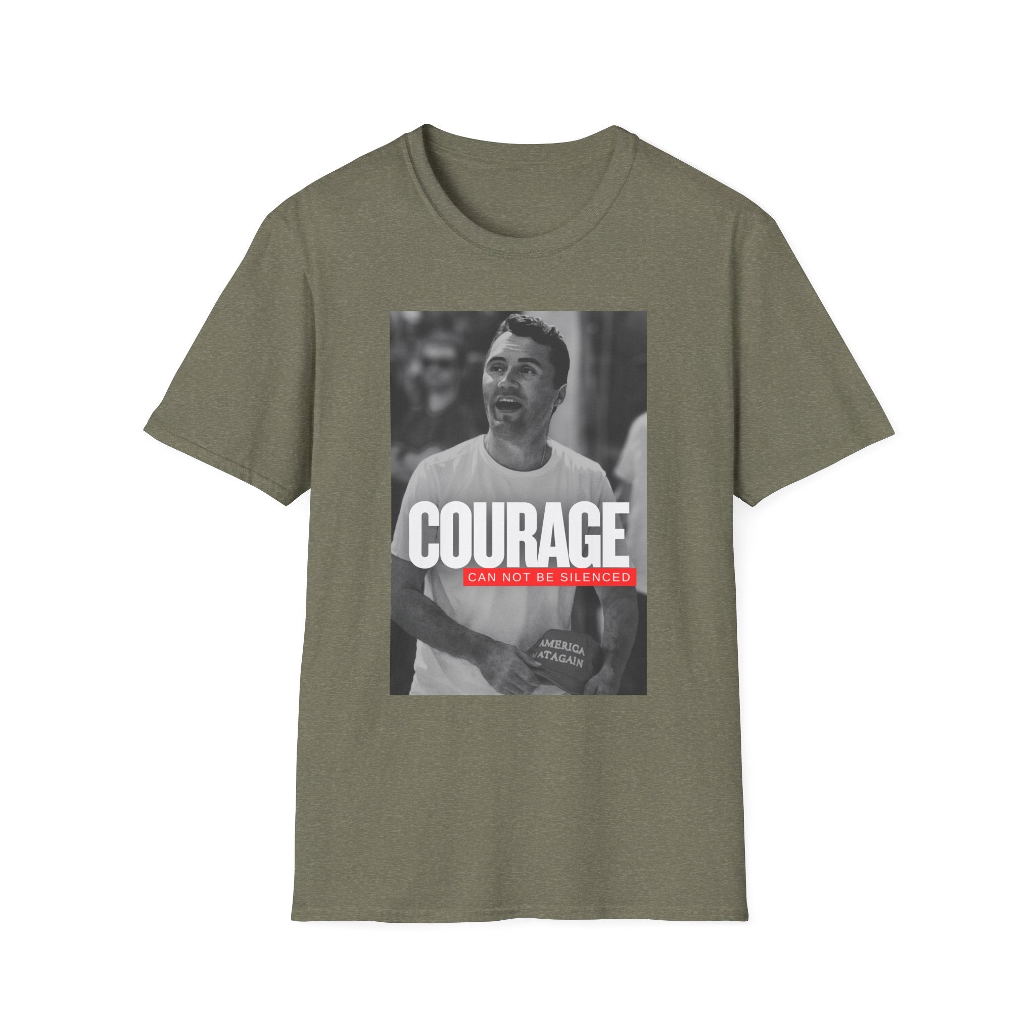 Charlie Kirk - Courage Can Not Be Silenced Unisex